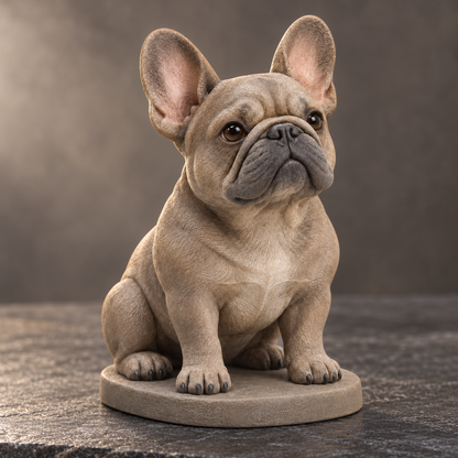 Oakvelora French Bulldog Car Interior Decorative Figurine