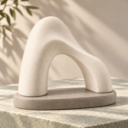 Oakvelora Abstract Arch Car Interior Decorative Ornament