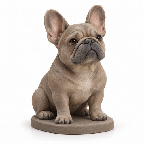 Oakvelora French Bulldog Car Interior Decorative Figurine