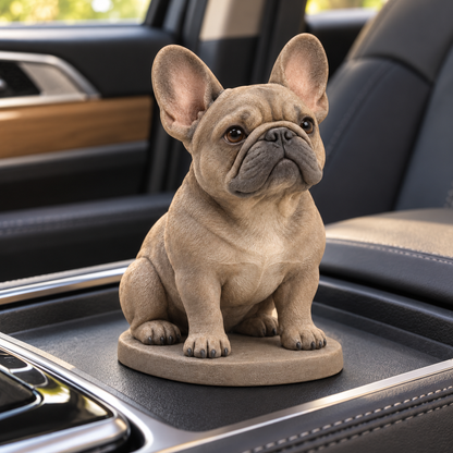 Oakvelora French Bulldog Car Interior Decorative Figurine