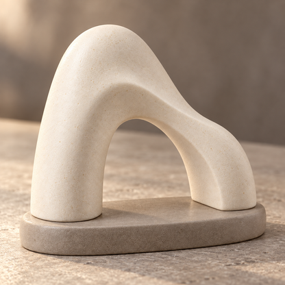 Oakvelora Abstract Arch Car Interior Decorative Ornament