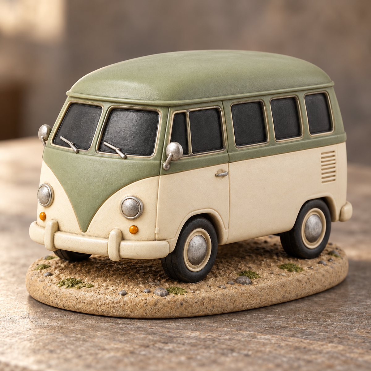 Oakvelora Retro Van Car Interior Decorative Ornament