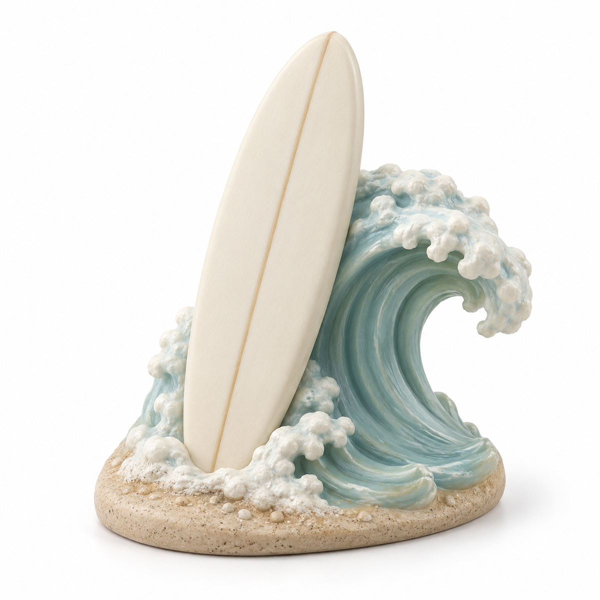 Oakvelora Surfboard & Wave Car Interior Decorative Ornament