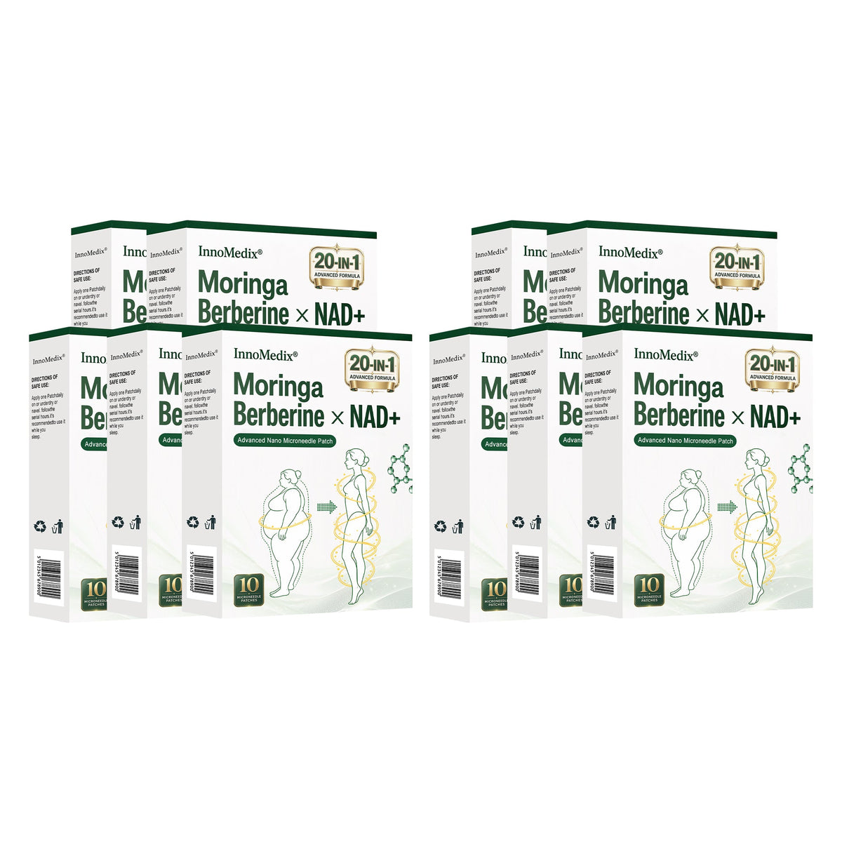 🥝InnoMedix® Moringa Berberine x NAD+ 20-IN-1 Advanced Nano Microneedle Patch( 𝐉𝐮𝐬𝐭 𝐨𝐧𝐜𝐞 𝐚 𝐝𝐚𝐲, 𝐯𝐢𝐬𝐢𝐛𝐥𝐞 𝐜𝐡𝐚𝐧𝐠𝐞𝐬 𝐢𝐧 𝟕 𝐝𝐚𝐲𝐬)