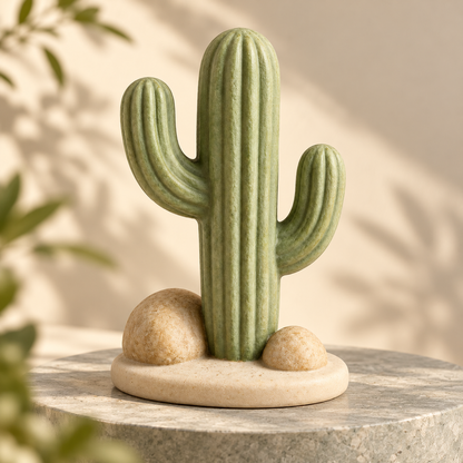 Oakvelora Cactus Car Interior Decorative Ornament