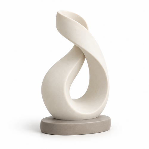 Oakvelora Abstract Twist Car Interior Decorative Ornament