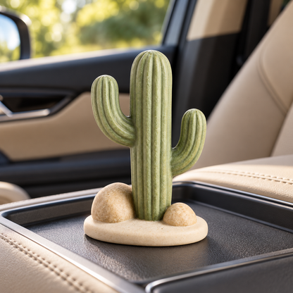 Oakvelora Cactus Car Interior Decorative Ornament