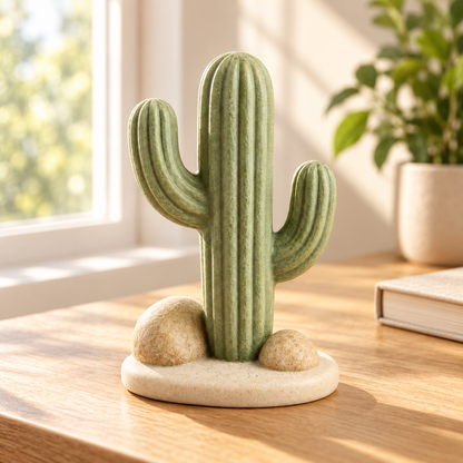 Oakvelora Cactus Car Interior Decorative Ornament