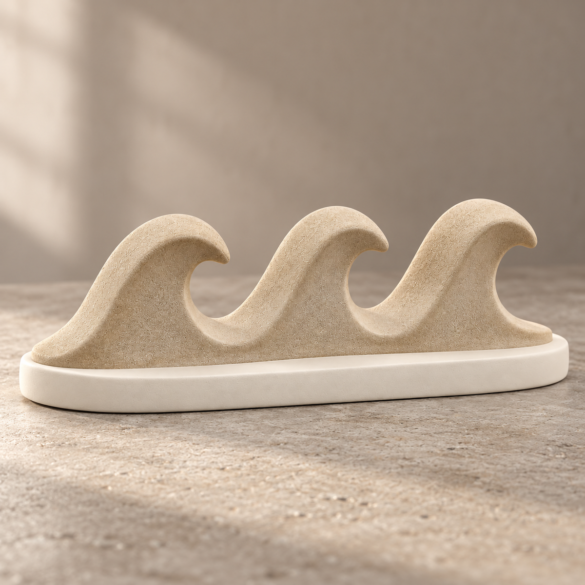 Oakvelora Triple Wave Car Interior Decorative Ornament