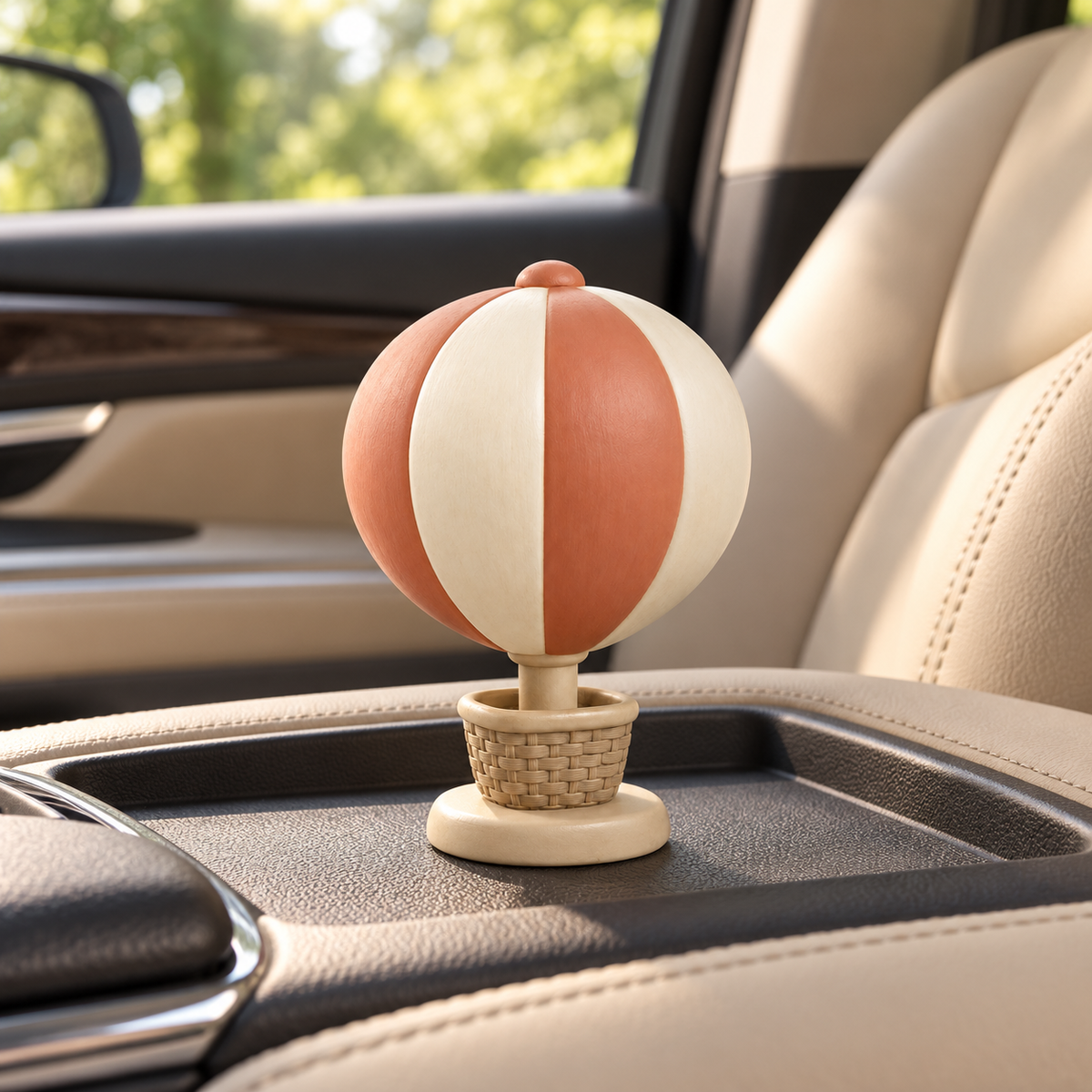 Oakvelora Hot Air Balloon Car Interior Decorative Ornament