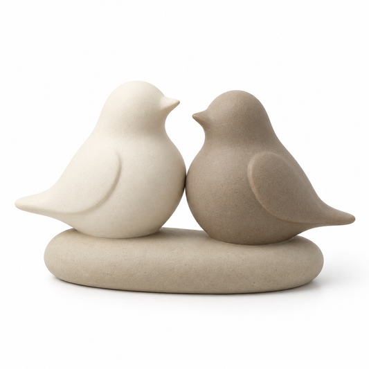 Oakvelora Two-Bird Car Interior Decorative Ornament