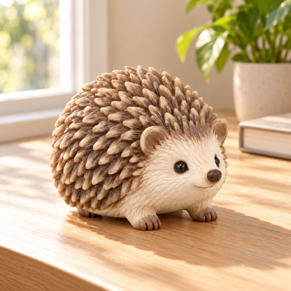 Oakvelora Hedgehog Car Interior Decorative Figurine